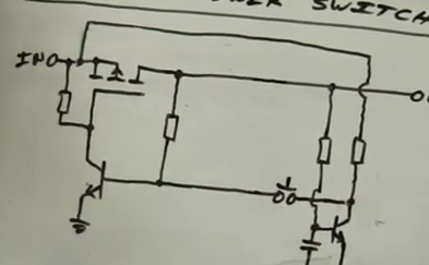 Soft Latch Power Switch Circuit