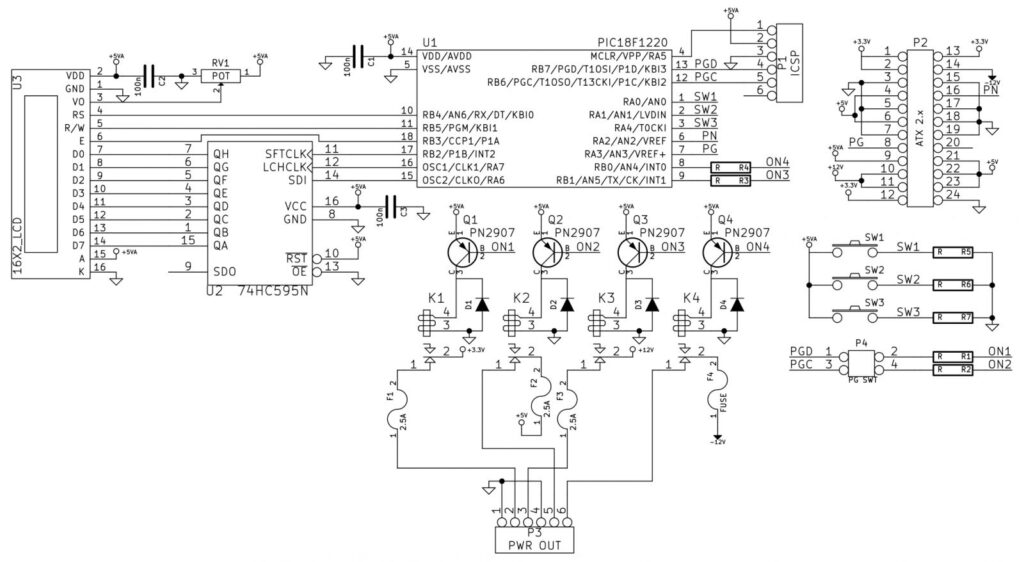 A Bench Power Supply using computer PSU