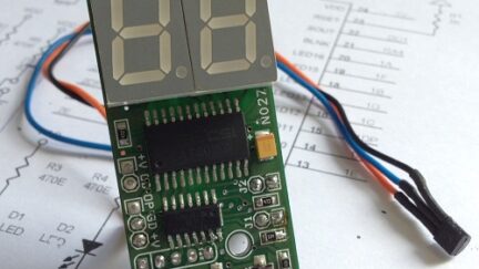 Thermometer 0-99C Using PIC16F1825