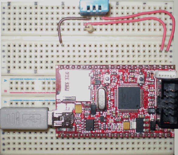 DHT11 Temperature and Humidity Sensor with Pinguino