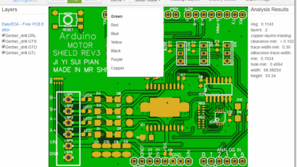 EasyEDA’s Free and Online Gerber Viewer