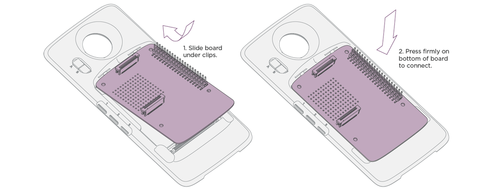 HAT adapter board