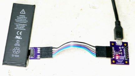 iPhone Battery Charger / Tester