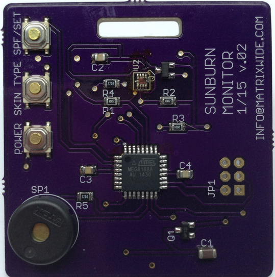 Sunburn Monitor – A UV monitor Sunburn Monitor – A UV monitor