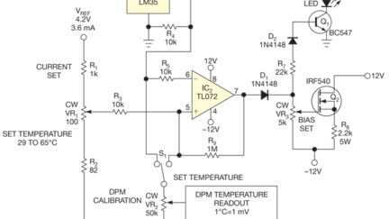 Use a transistor as a heating element
