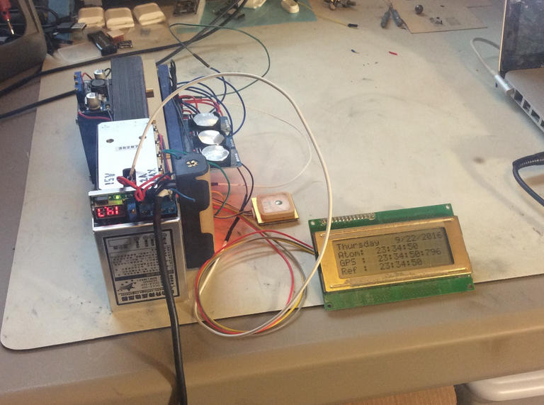 Rubidium Disciplined Atomic Clock