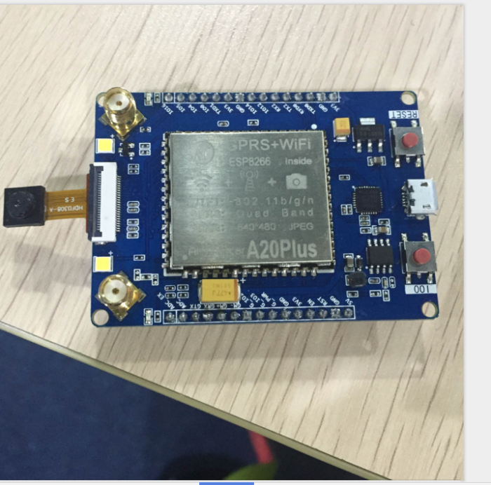 A20 Plus – WIFI/GPRS/GSM/CAMERA module A20 Plus – WIFI/GPRS/GSM/CAMERA module
