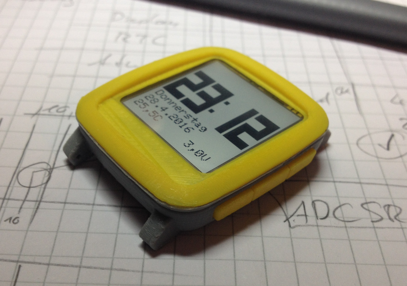 Chronio – Low power Arduino based (smart)watch