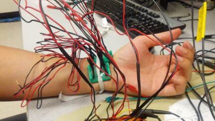 Optomyography: A novel approach of detecting muscular signals using optical sensors