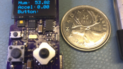 Atmel SAMD21G Sensor Board