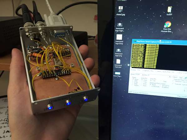 VHF Frequency Counter with PC Interface