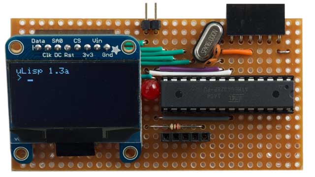 Tiny Lisp Computer using ATmega328