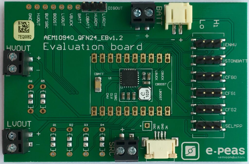 AEM10940, A High Efficient Power Management IC From e-peas