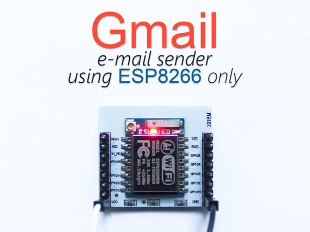 ESP8266 GMail sender