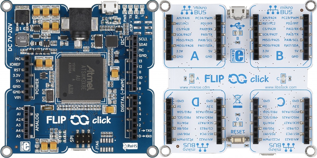 Beginner-Friendly Two-Sided Development Board