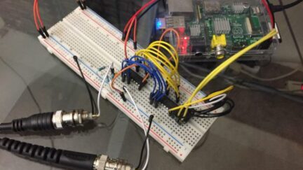 Raspberry Pi RF frequency counter
