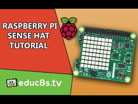 A first look at Sense Hat add-on board for the Raspberry Pi