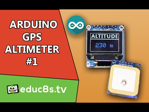 DIY Altimeter using a NEO UBLOX GPS module and a Color OLED