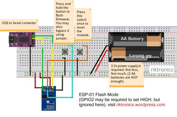 ai-thinker esp8266 firmware download