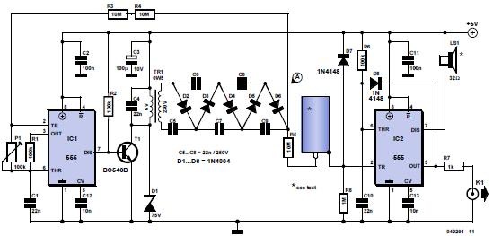 Making a Geiger counter with 555 timer IC - Electronics ...