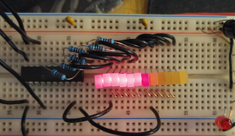 MCU based LED VU Meter