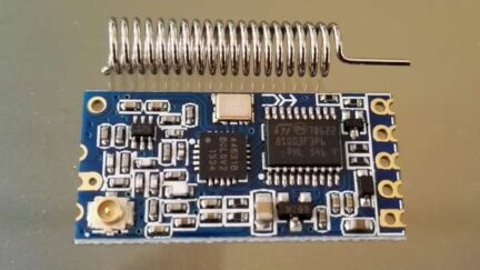 433MHz wireless module configuration