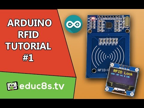 RFID Tutorial with an Arduino Uno and an OLED display