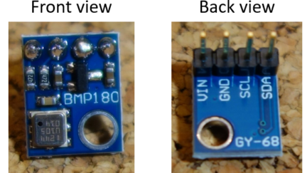 Introducing the BMP180 barometric sensor