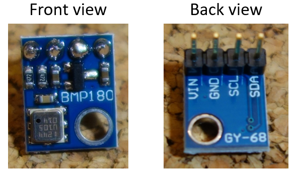 Introducing the BMP180 barometric sensor