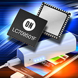 LC709501F – Li-ion, intelligent charge controller for next-generation power banks