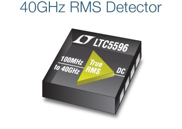 LTC5596 – 100MHz to 40GHz Linear-in-dB RMS Power Detector
