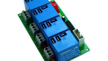 4 Channel Large Current Relay Board