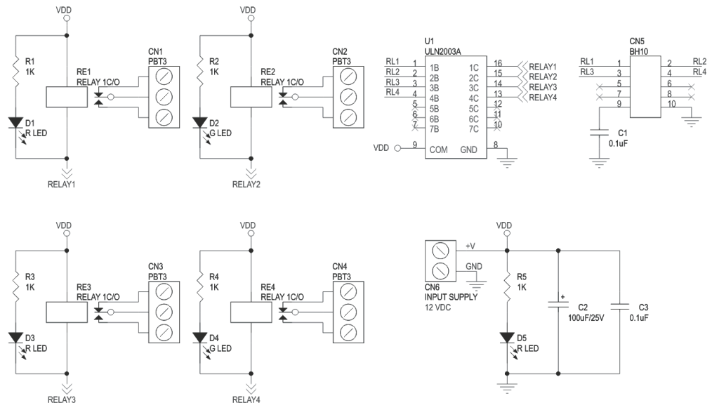 4-channel-large-current-relay-board-schematic