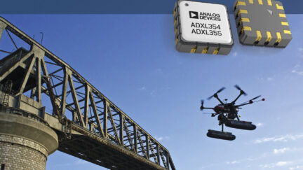 ADXL354 – MEMS ICs detect structural defects