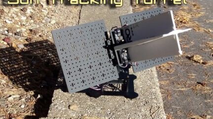 Arduino Based Sun Tracker Turret