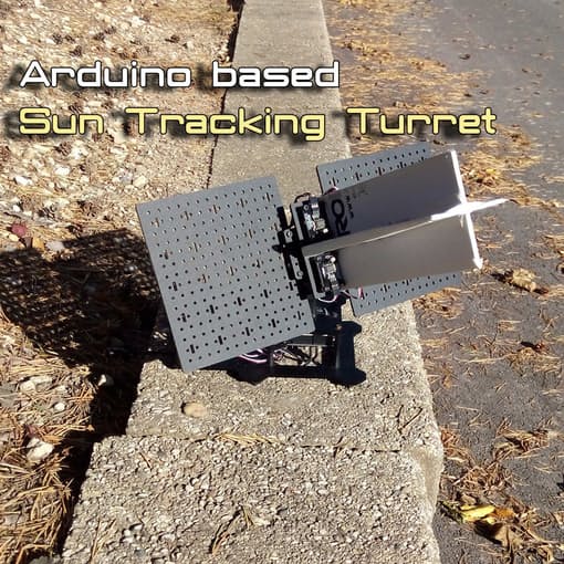 Arduino Based Sun Tracker Turret