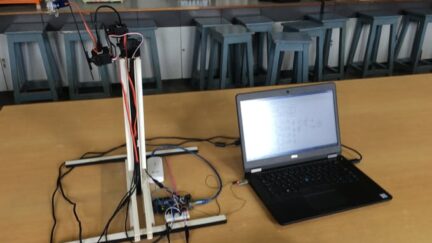 Controlling A Robotic Arm By Gestures Using Kinect Sensor & Arduino