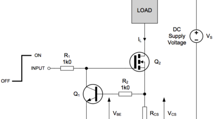 Load switch with self-resetting circuit breaker