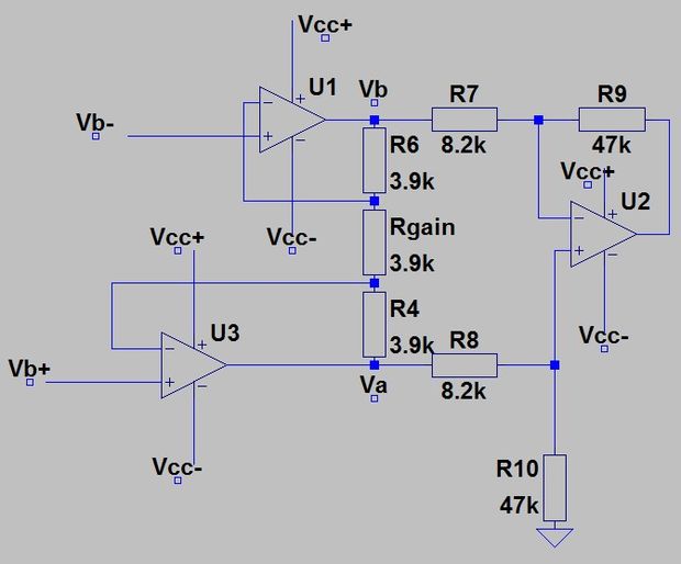 Instrumentation Amplifier Circuit