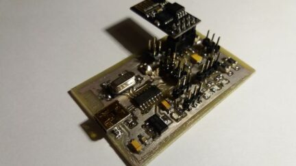 Simple ESP-01 testboard