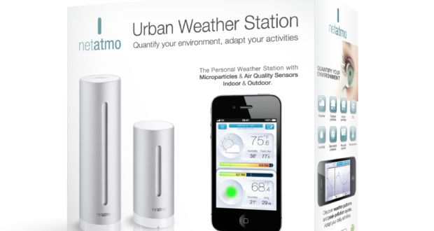 Dual Screen Netatmo Weather Station