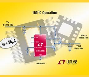 LTC3786 – Efficient boost controller takes the heat