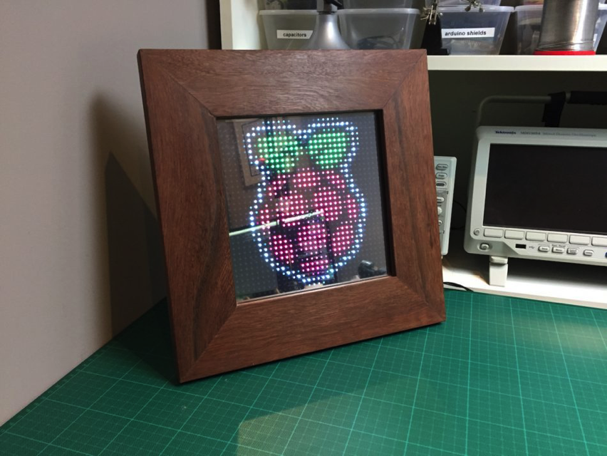 DIY Pixel Art Frame Using Raspberry Pi Zero