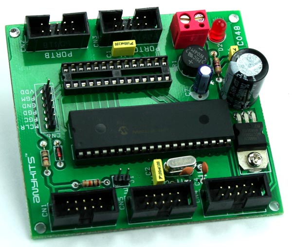 PIC16F 28/40 Pin Development Board