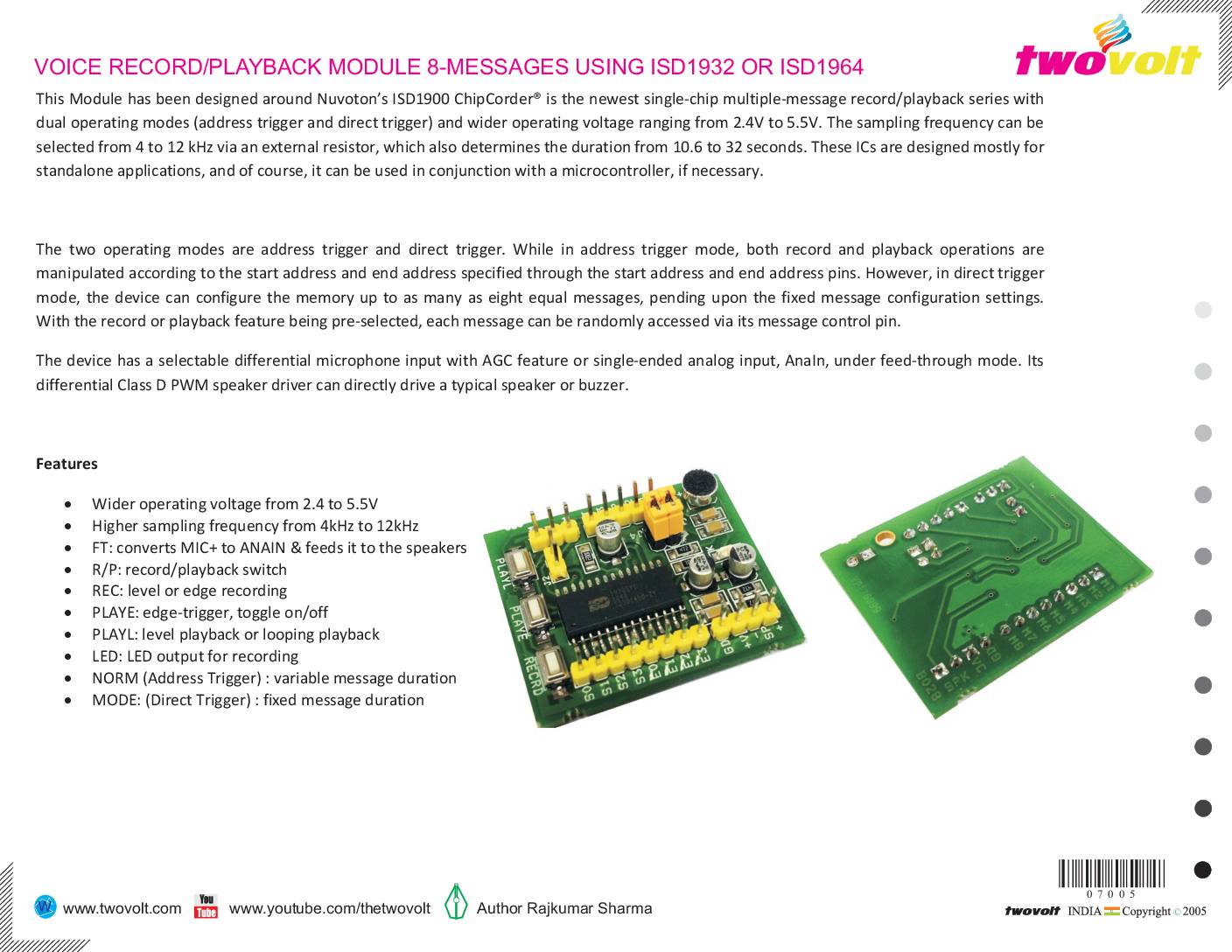 voice-record-playback-module - Electronics-Lab.com