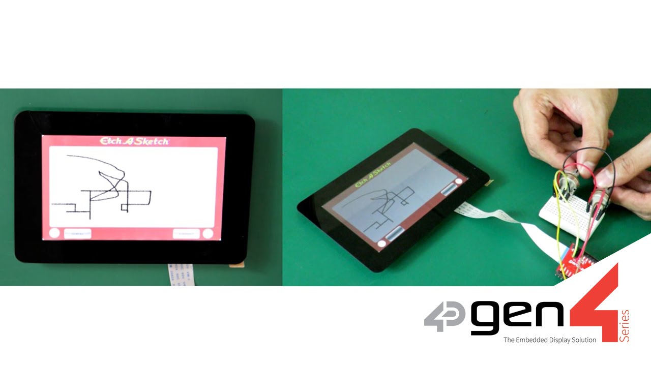 Using E-Paper Displays For An Electronic Etch A Sketch | Hackaday