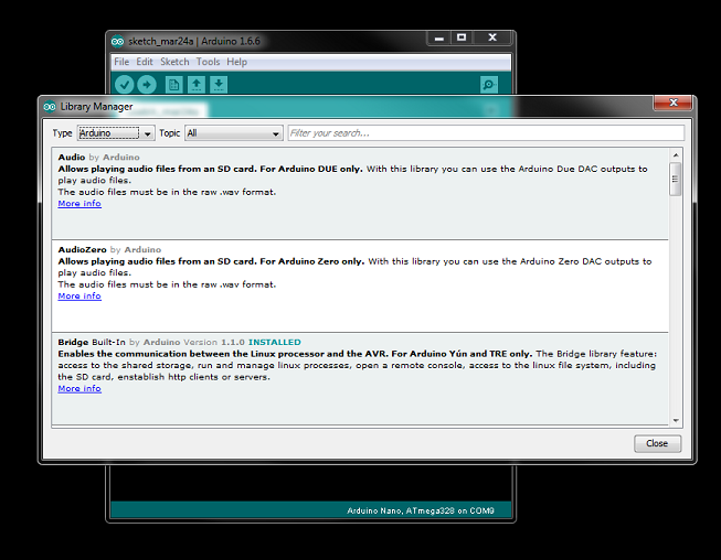 Arduino Installing and Using Libraries