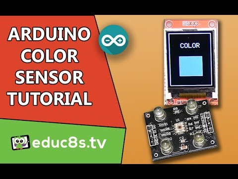 Using a Color Sensor (TCS230) with Arduino Uno and ST7735 color TFT display