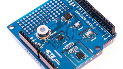 MEAS: five weather sensors on one Arduino shield
