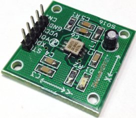 +/- 1.7g Dual-Axis IMEMS Accelerometer Using ADXL203